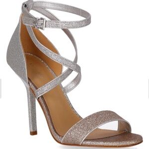 Michael Kors Astrid Glitter Embellished Sandel